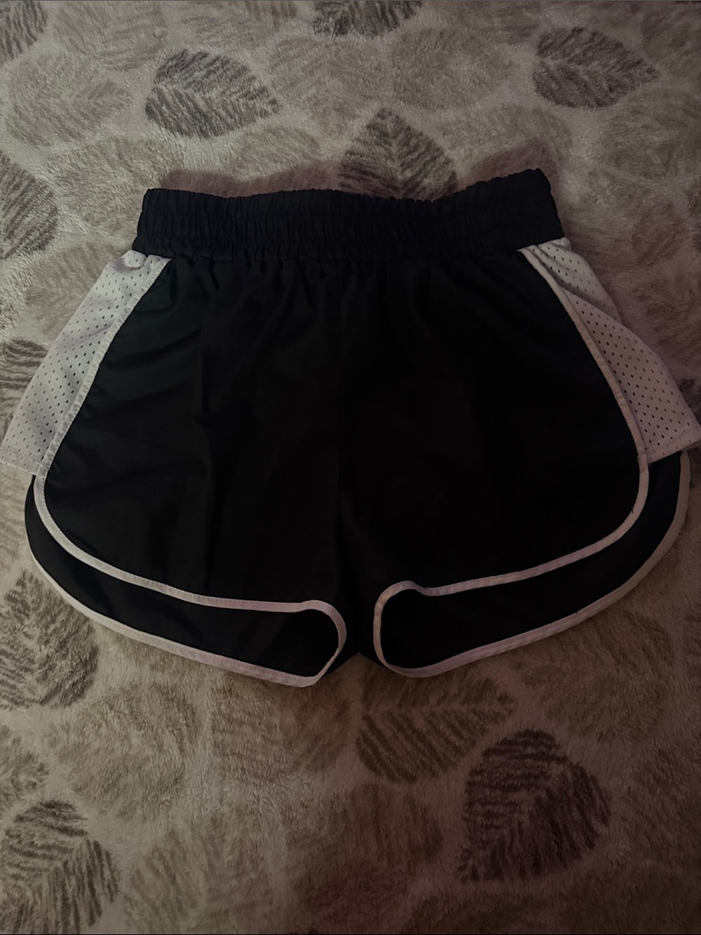 Urban Outfitters Black and White Athletic Shorts